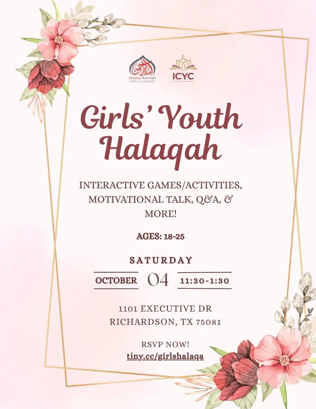 Girls' Youth Halaqah
