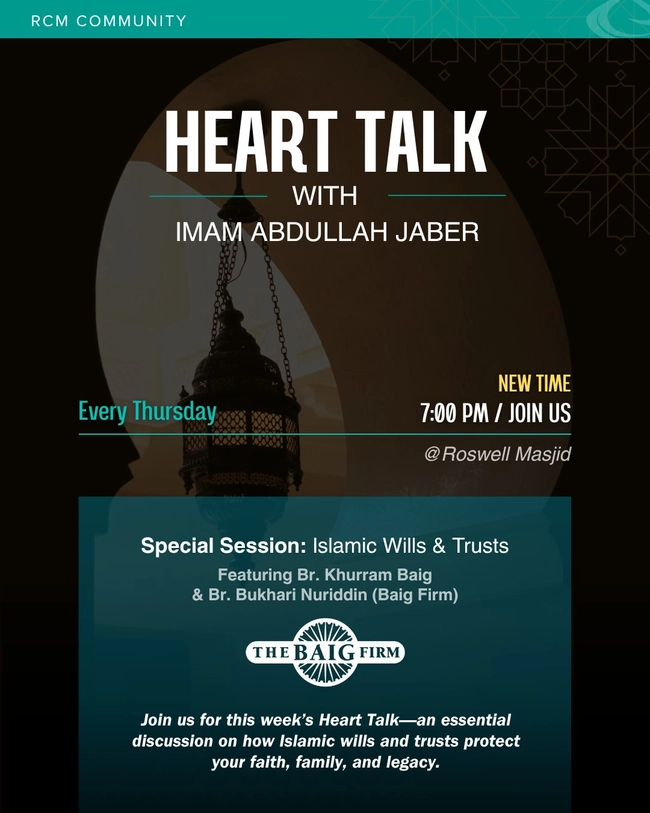  Heart Talk with Imam Abdullah Jaber