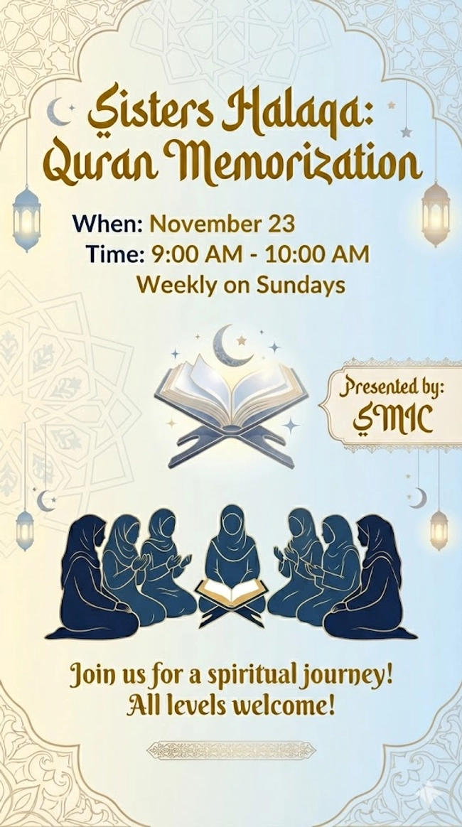 Sisters Halaqa: Quran Memorization