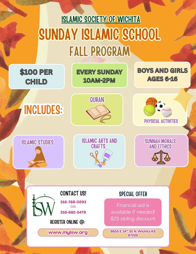 2025 Fall Sunday School