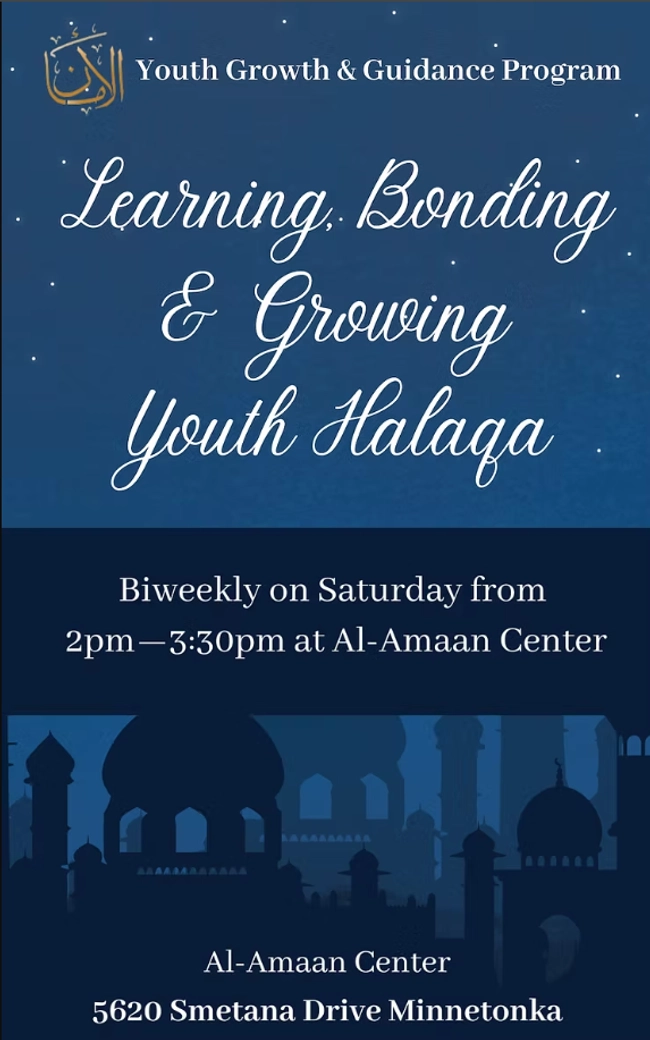 Learning, Bonding & Growing Youth Halaqa