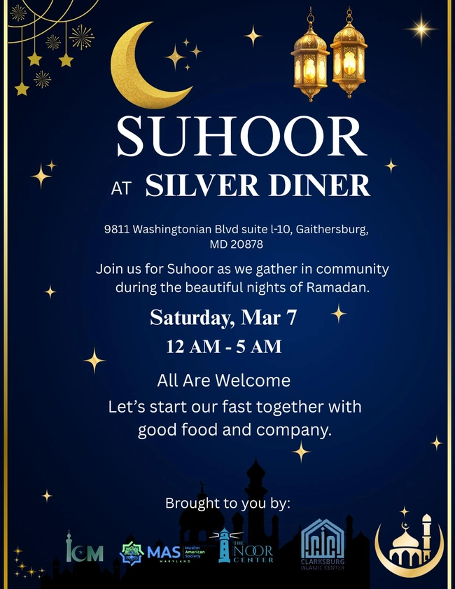 Suhoor at Silver Diner