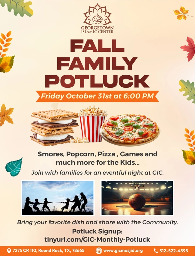 Fall Family Potluck