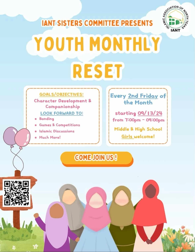 Youth Monthly Reset