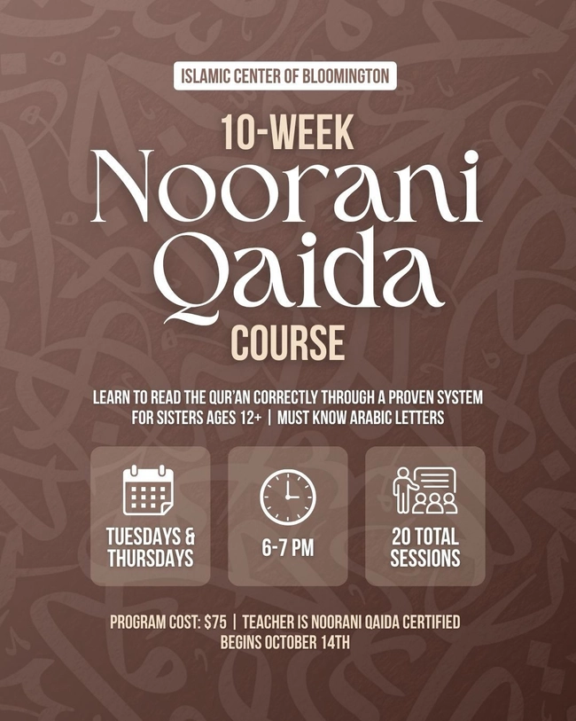 Noorani Qaeda Program