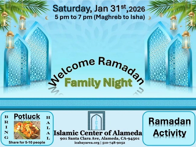 Welcome Ramadan Family Night