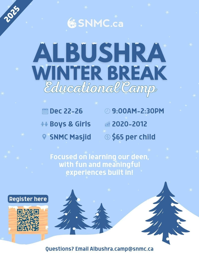 Albushra Winter Break Educational Camp