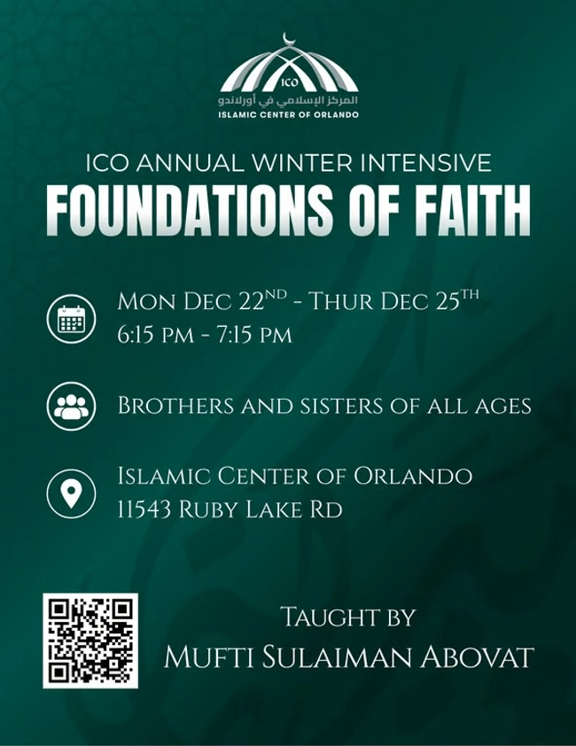  Annual Winter Intensive: Foundations of Faith