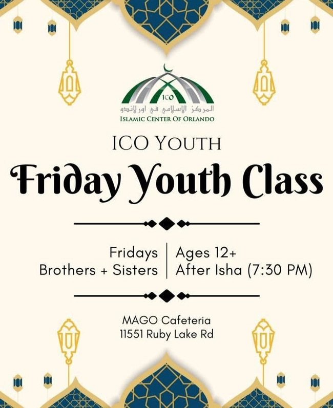 Friday Youth Class