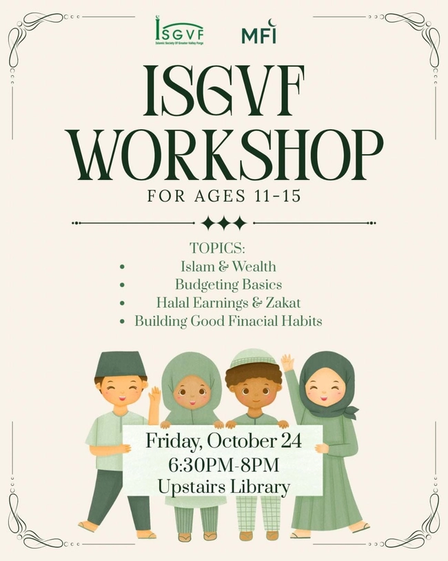 ISGVF Workshop for Youth