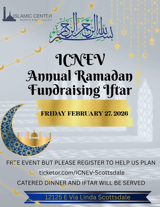 ICNEV Annual Ramadan Fundraising Iftar