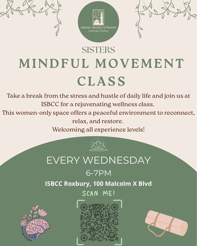 Sisters Mindful Movement Class