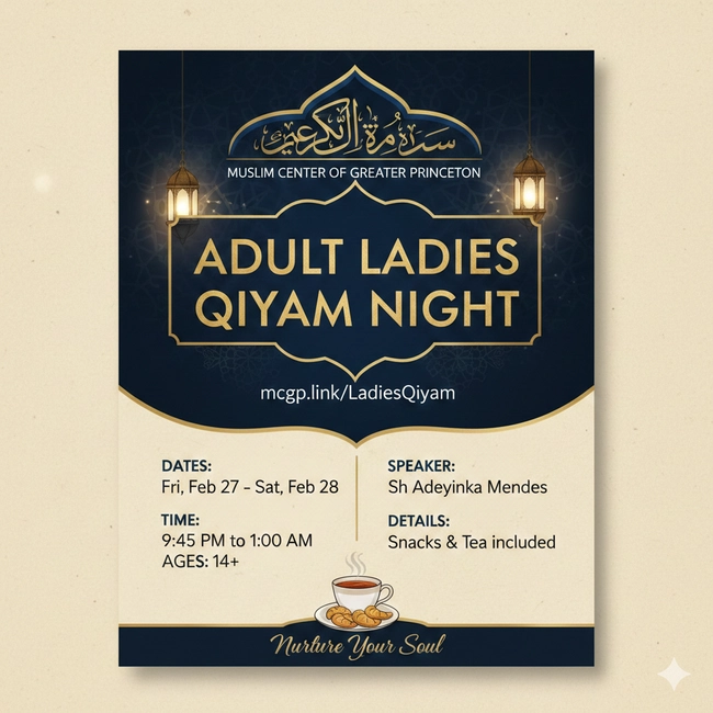 Adult Ladies Qiyam Night