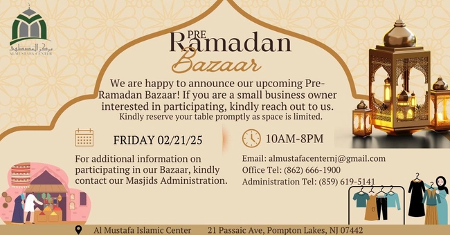 Pre Ramadan Bazar