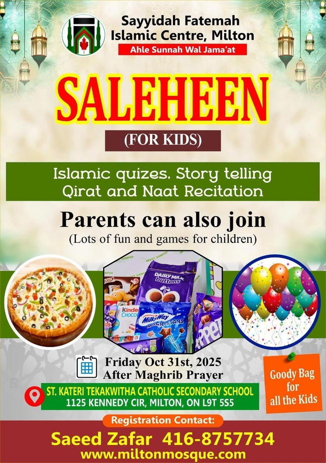 Saleheen Kids Islamic Program