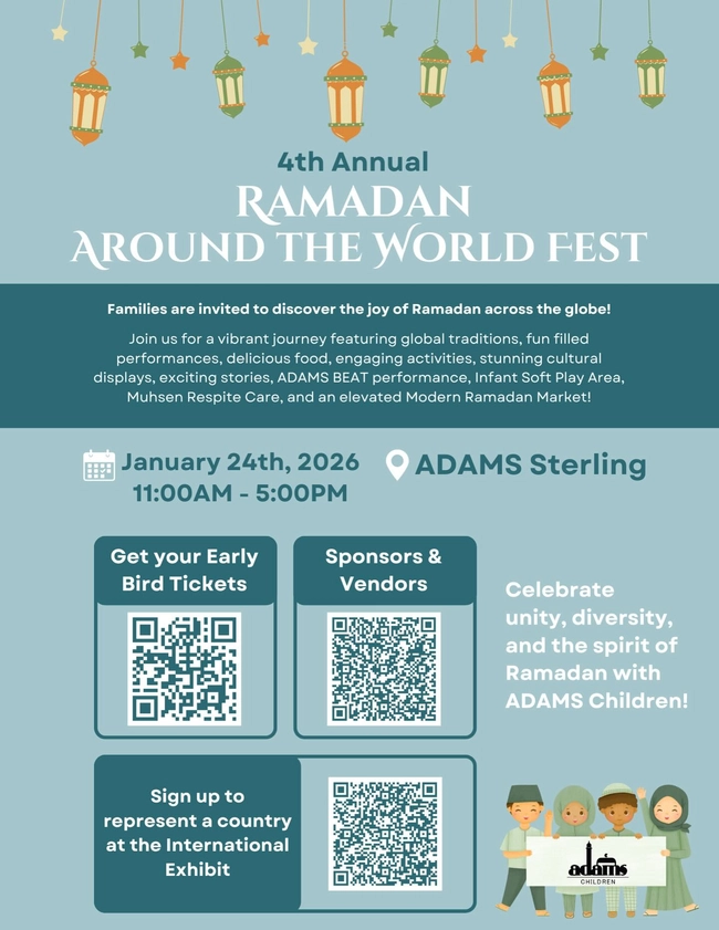 4th Annual Ramadan Around the World Fest