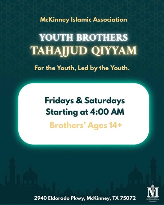 Youth Brothers Tahajjud Qiyyam