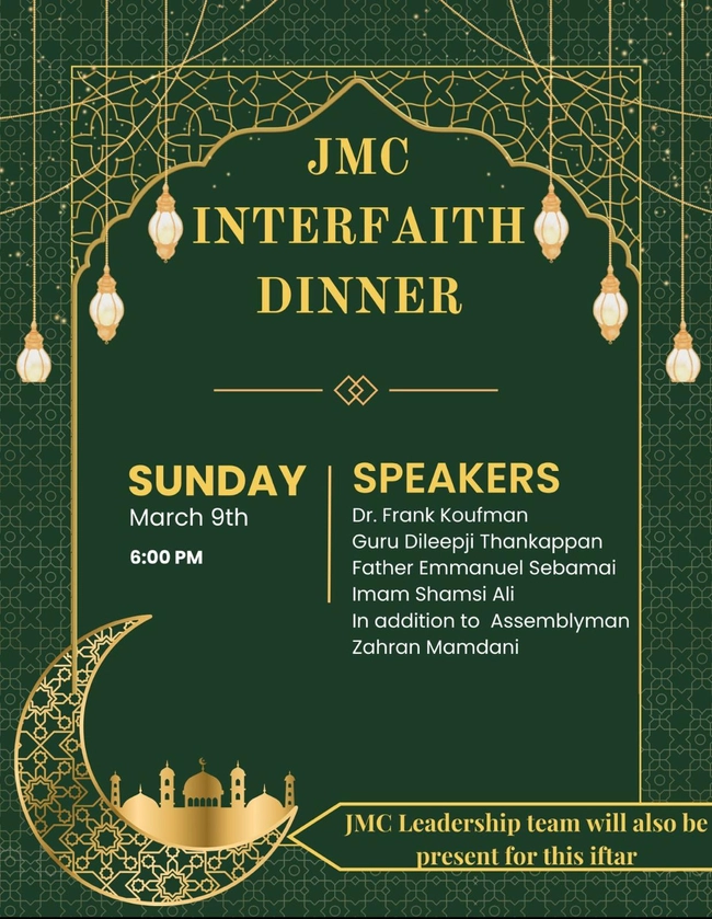 JMC Interfaith Dinner