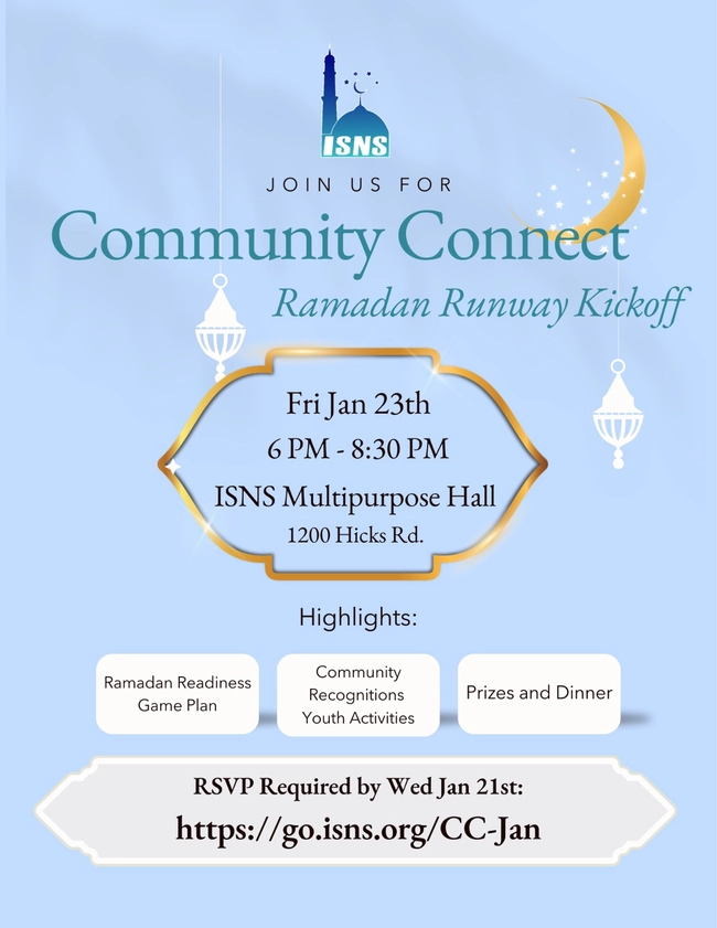 Community Connect Ramadan Runway Kickoff