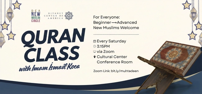 Quran Class with Imam Ismail Koca