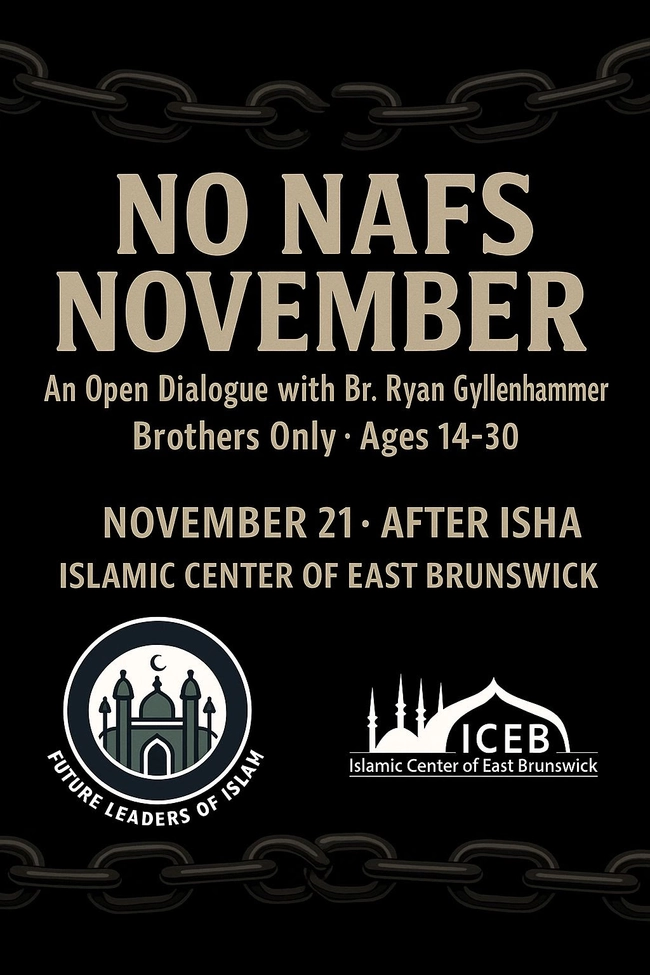 Break the Chains: No Nafs November