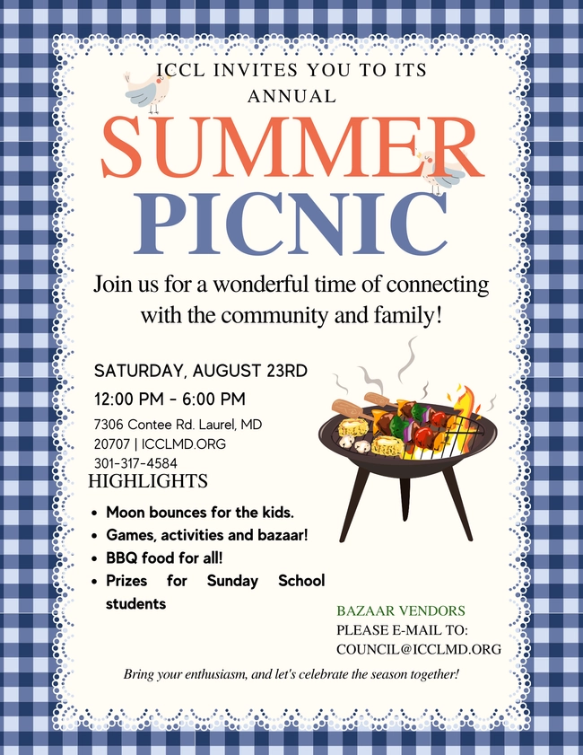Annual Summer Picnic