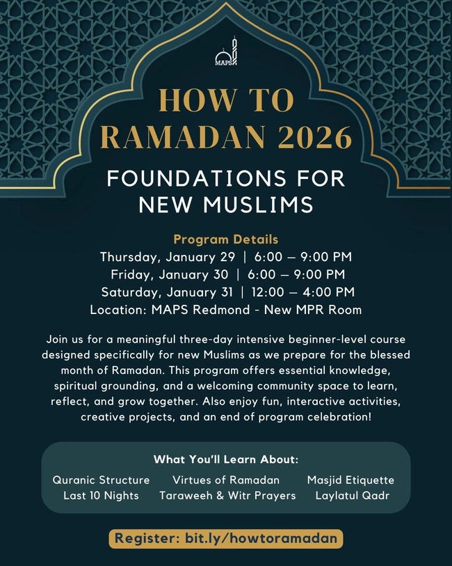 Ramadan 2026: Foundations for New Muslims