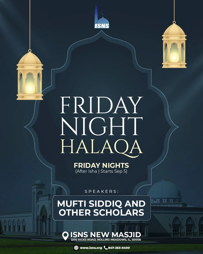 Friday Night Halaqa