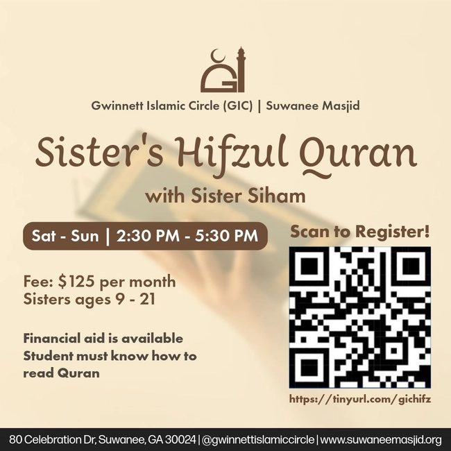 Sisters Hifzul Quran Class