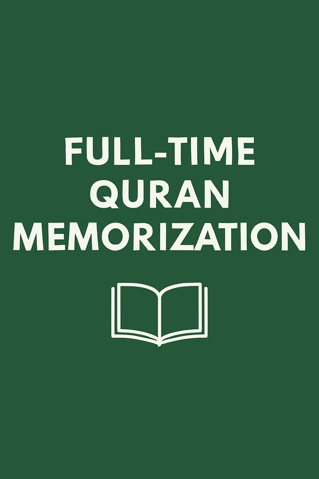 Full-Time Quran Memorization