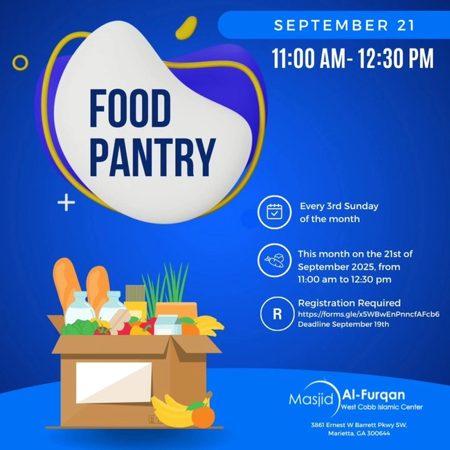 Monthly Food Pantry