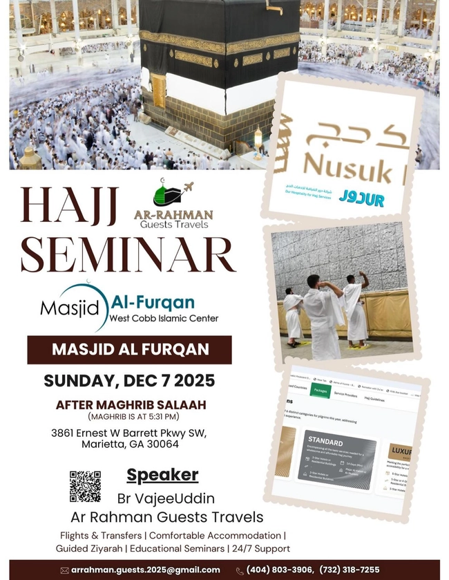 Hajj Seminar: Prepare for Your Sacred Journey