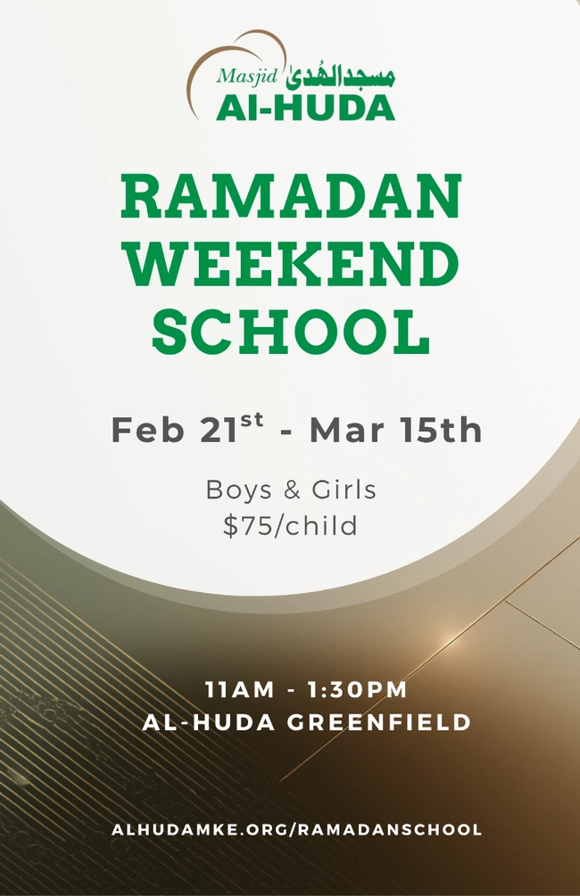 Ramadan Weekend School