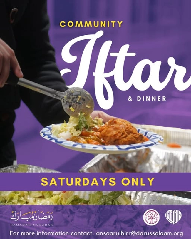 Community Iftar & Dinner