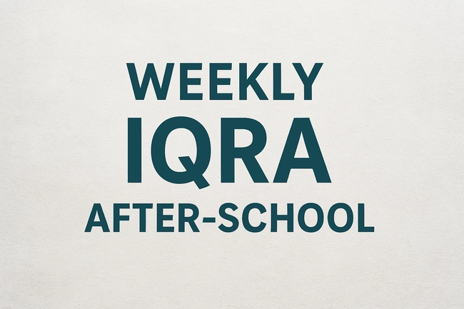 Weekly IQRA After-School 