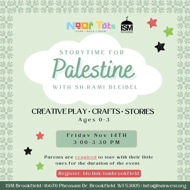 Storytime for Palestine