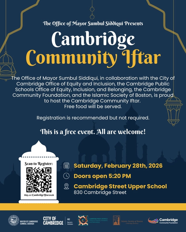 Cambridge Community Iftar