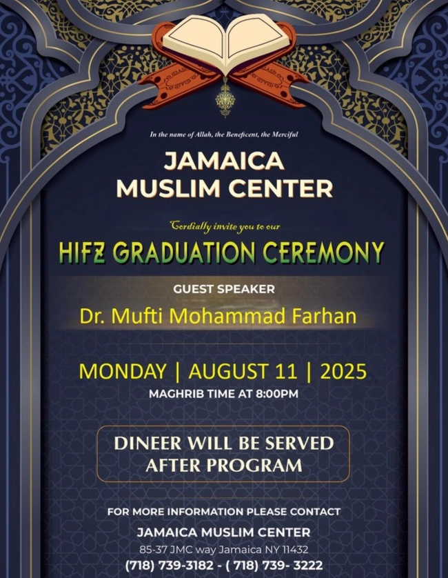 Hifz Graduation Ceremony