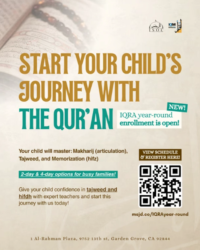 IQRA 2025-2026