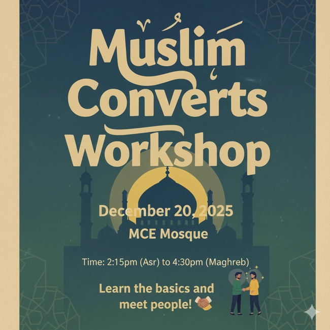 Muslim Converts Workshop