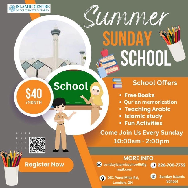 Summer Sunday School