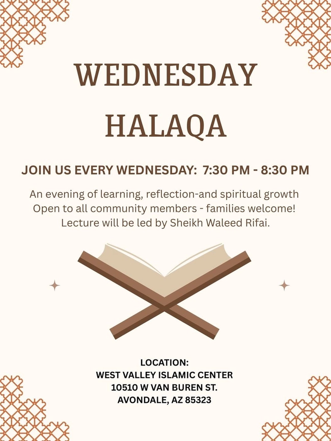 Weekly Halaqa
