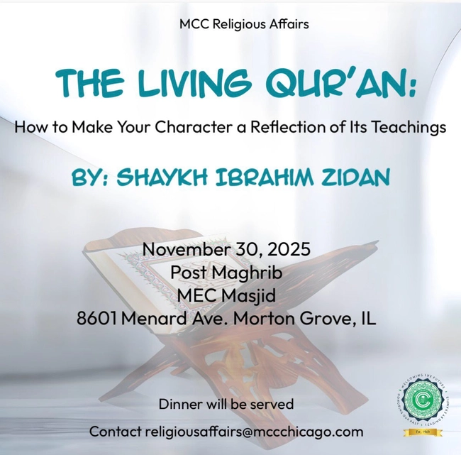 The Living Qur'an: A Transformative Evening