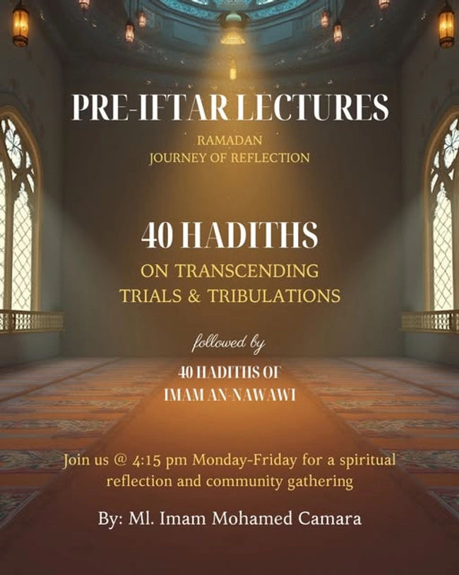 Pre-Iftar Lectures