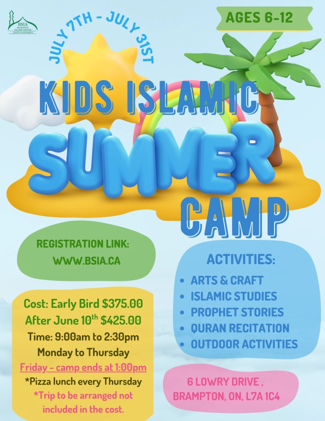 Kids Islamic Summer Camp