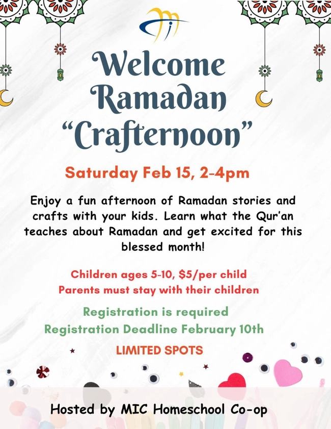 Welcome Ramadan Crafternoon