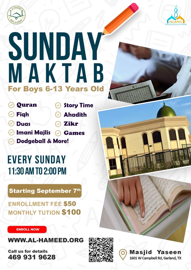 ISLAMIC SUNDAY MAKTAB