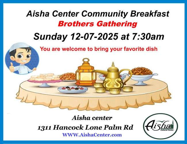 Community Breakfast – Brothers Gathering