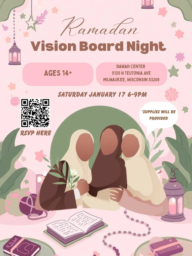 Ramadan Vision Board Night