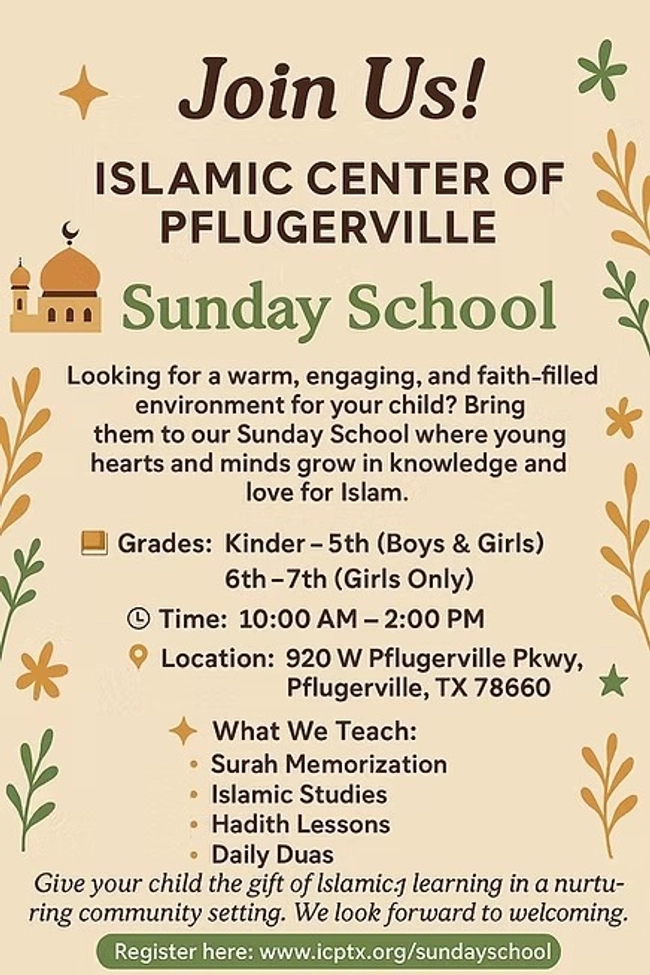 Sunday Islamic School